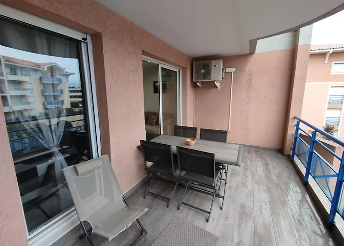 Port Fréjus, Terrasse, Wifi, Clim, à 5' Fréjus